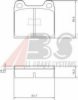 PORSC 171698151K Brake Pad Set, disc brake